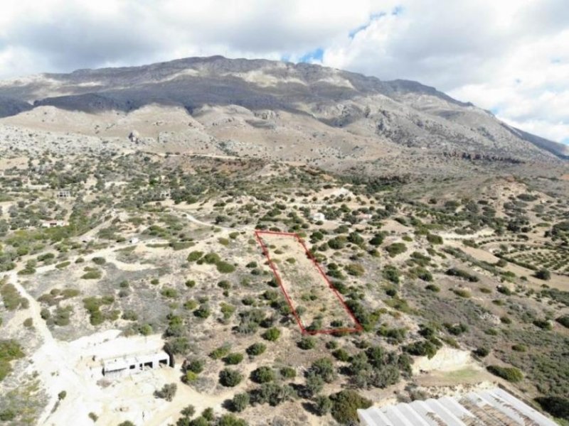 Triopetra Kreta, Triopetra Baugrundstück mit Baugenehmigung Meerblick 2.512 m² Grundstück kaufen